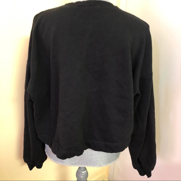 ZARA black oversized sweater size S - Picture 2 of 3